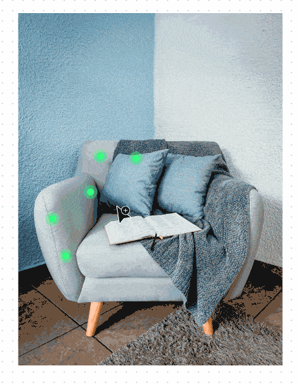 Human Assisted AI Object Selection demo